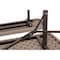 National Public Seating Rectangle Folding Picnic Table, Brown, Plastic, 8 Seats, 72 in L, 29 1/2 in H Overall Plank BMPT3072-BR03 - alternate 10